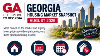 Georgia Housing Market August 2026: Inventory Rises as Home Prices and Sales Cool  (Housing Market News)